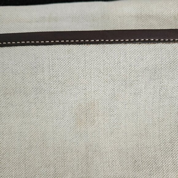 🔆25% OFF! Coach Bleeker Linen and Leather Bag - Picture 8 of 13